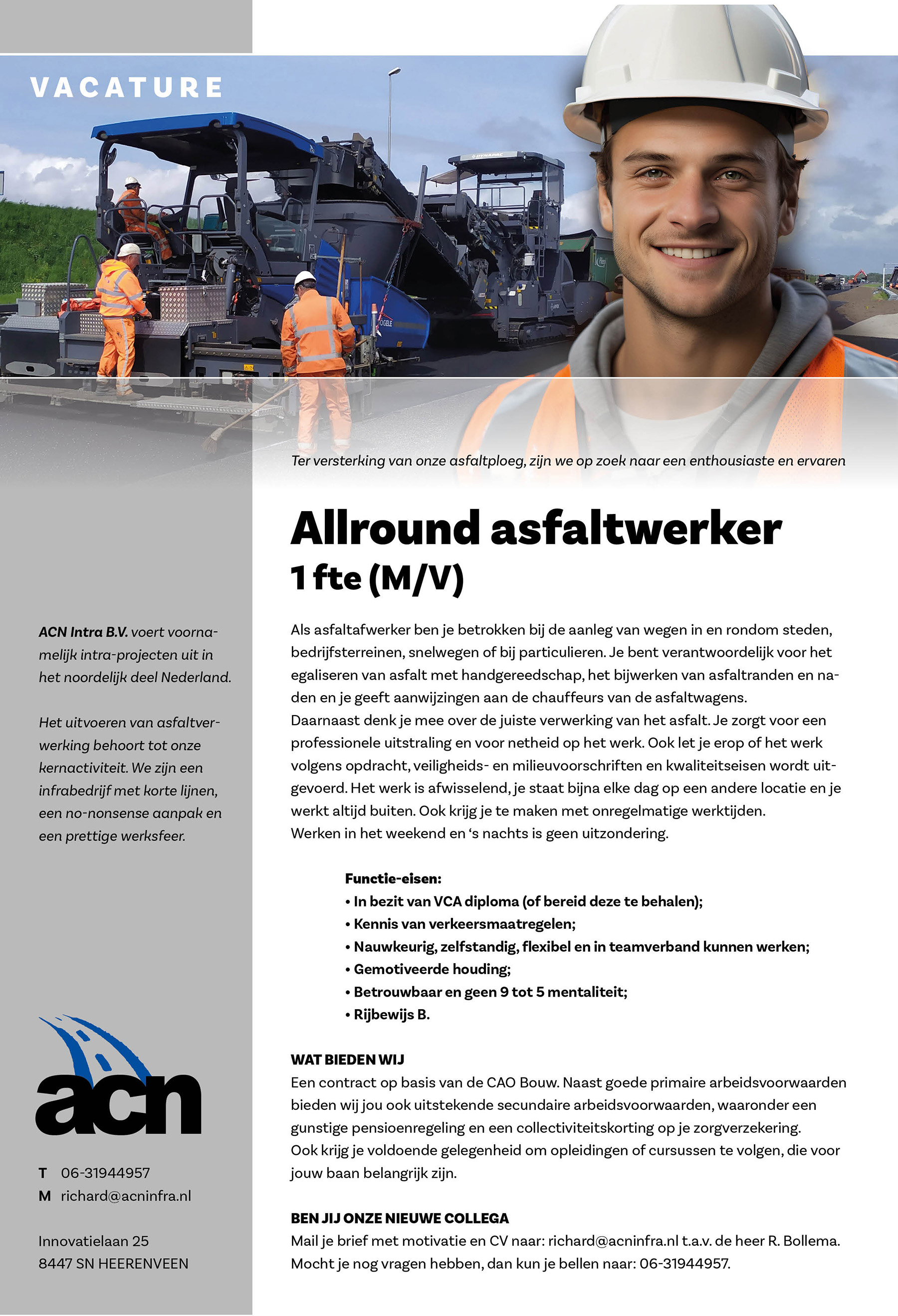 Allround asfaltmedewerker
